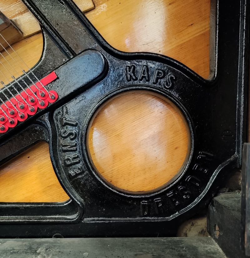 Kaps  Upright piano detail photo 9 - Roberts Pianos