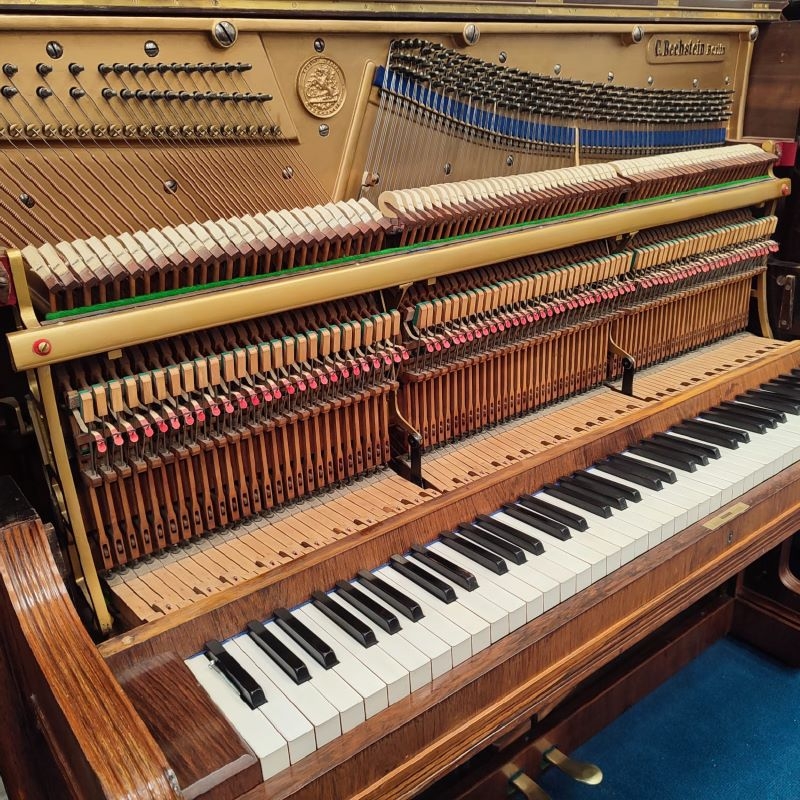 Bechstein Model III Upright piano detail photo 9 - Roberts Pianos