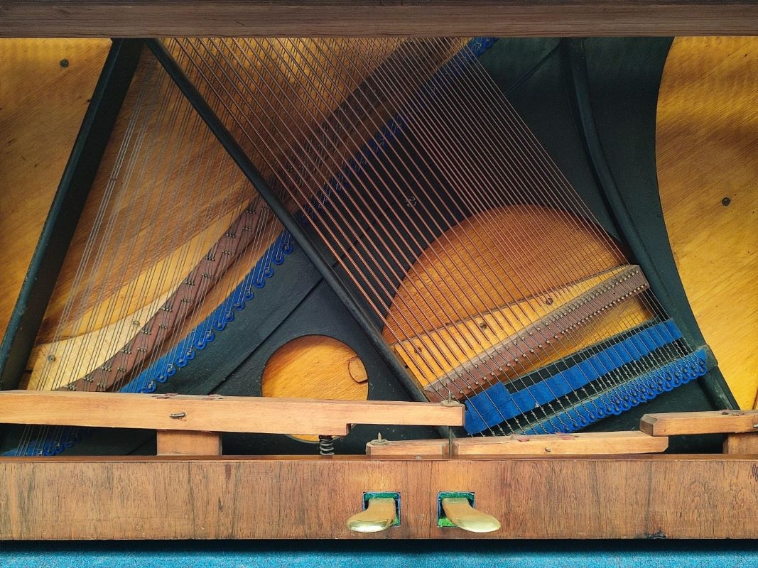 Bechstein Model III Upright piano detail photo 10 - Roberts Pianos