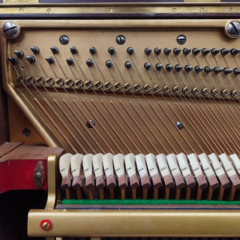 Bechstein Model III Upright piano detail photo 8 - Roberts Pianos