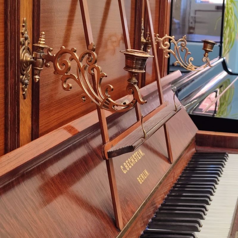 Bechstein Model III Upright piano detail photo 4 - Roberts Pianos