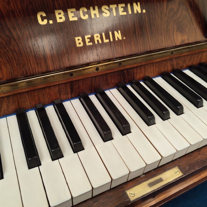 Bechstein Model III Upright piano detail photo 3 - Roberts Pianos