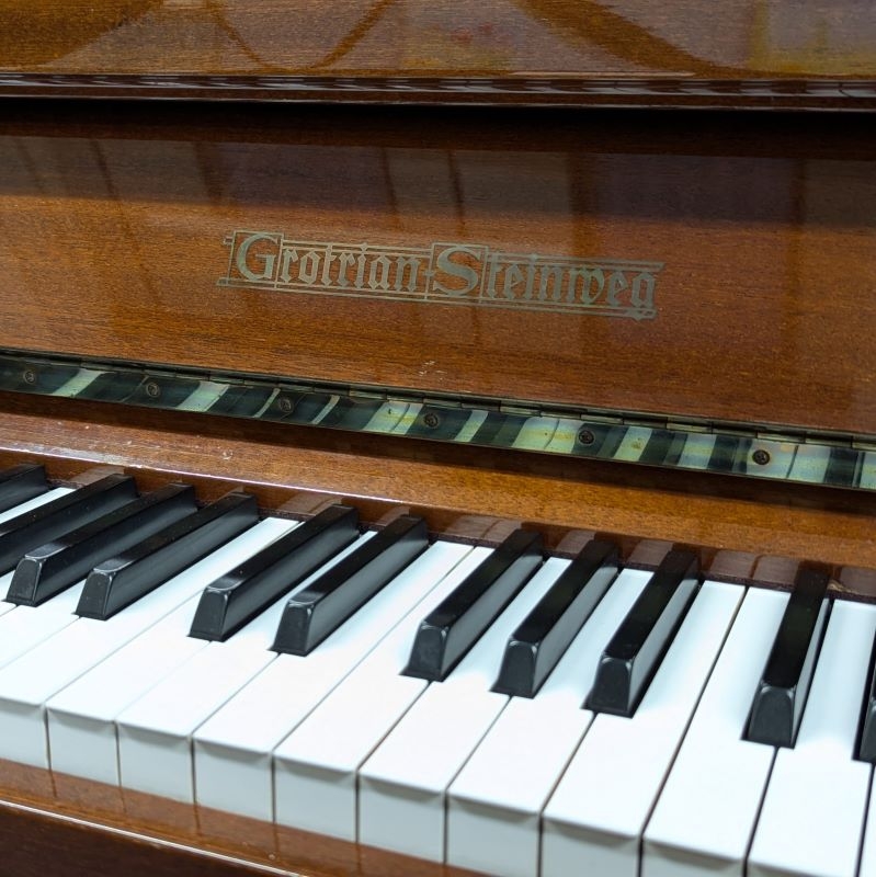 Grotrian Steinweg  Upright piano detail photo 10 - Roberts Pianos