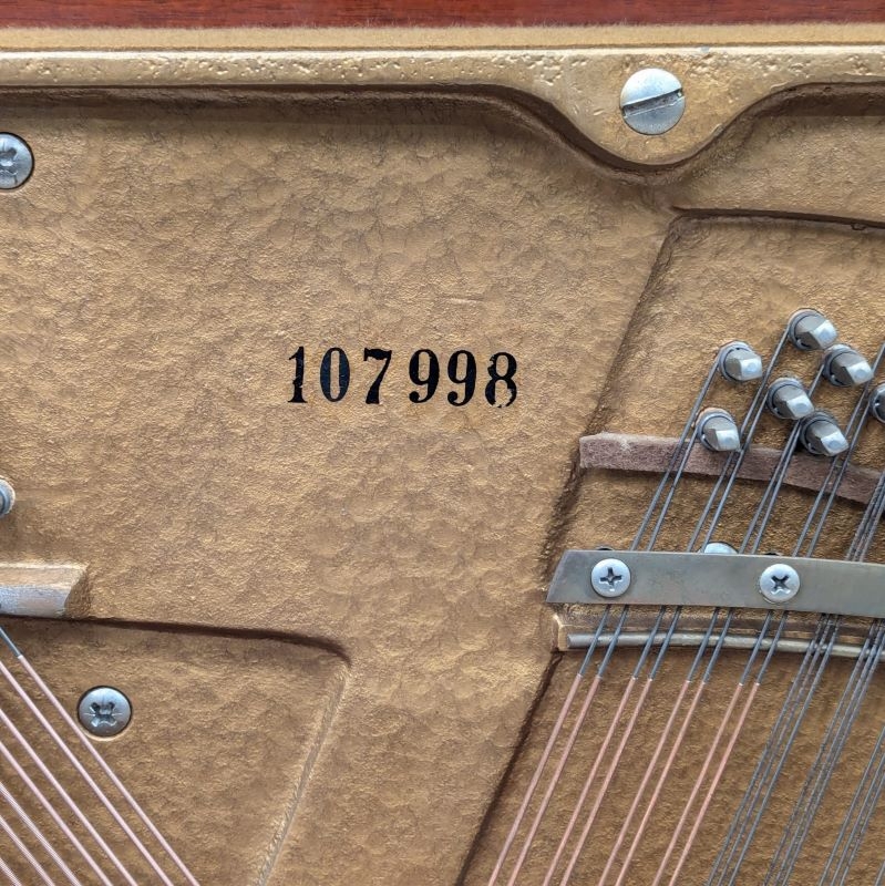 Grotrian Steinweg  Upright piano detail photo 8 - Roberts Pianos