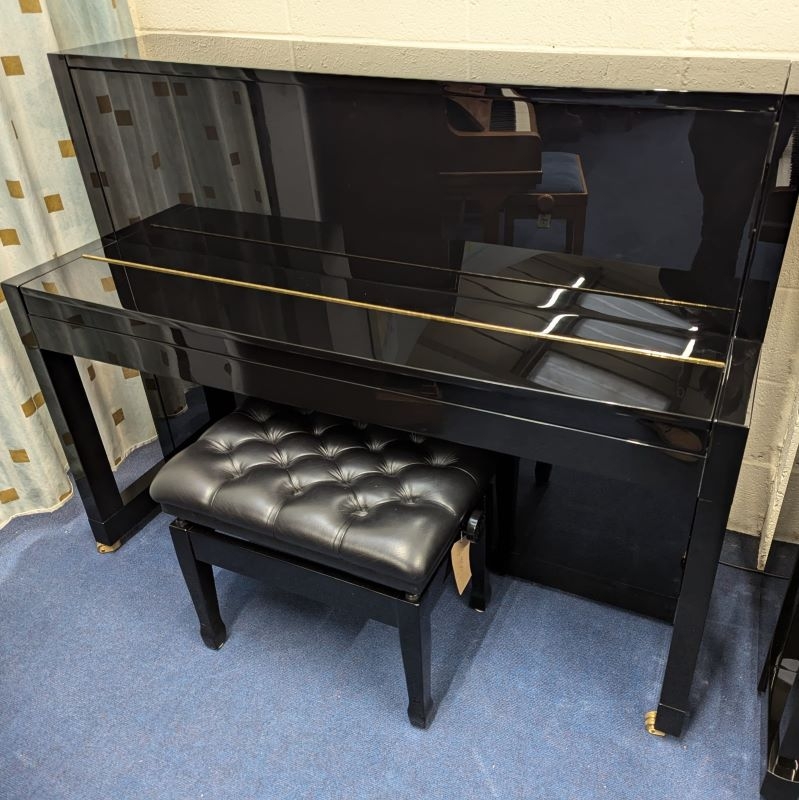 Feurich 115 Upright piano detail photo 3 - Roberts Pianos