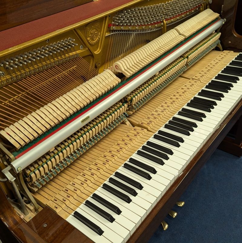 Sauter 110 Upright piano detail photo 10 - Roberts Pianos