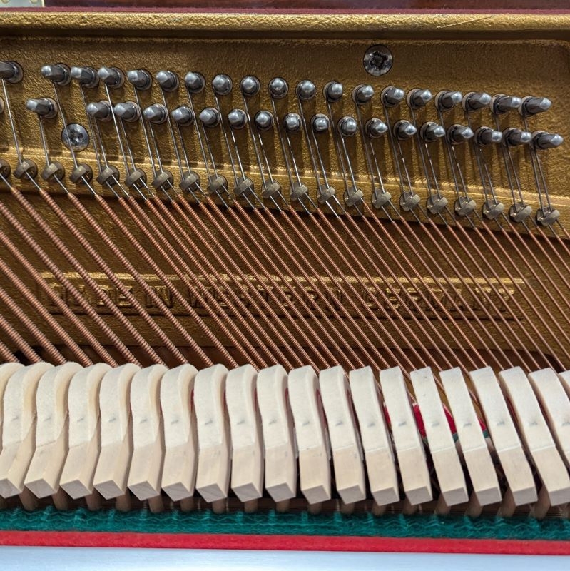 Sauter 110 Upright piano detail photo 7 - Roberts Pianos