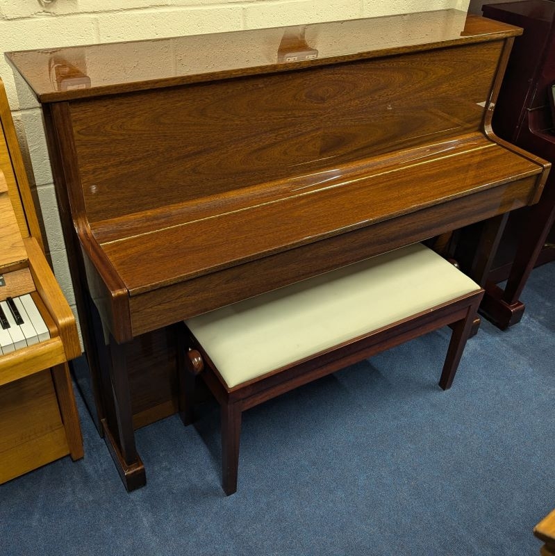 Sauter 110 Upright piano detail photo 5 - Roberts Pianos