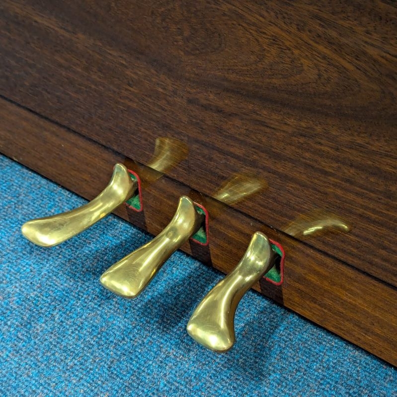 Sauter 110 Upright piano detail photo 11 - Roberts Pianos