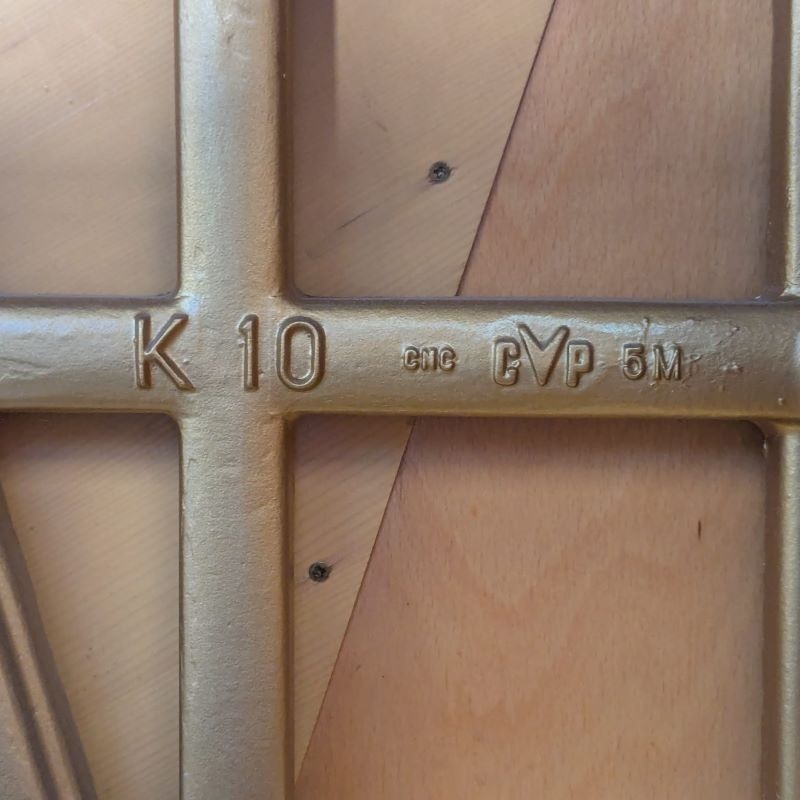 Knight K10 Upright piano detail photo 9 - Roberts Pianos
