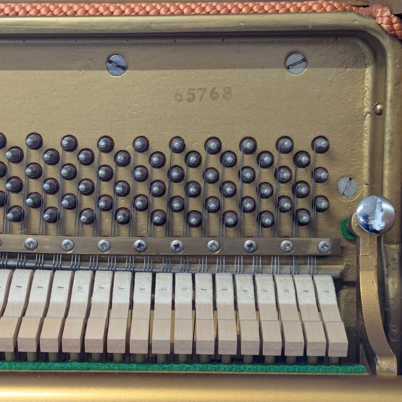 Knight K10 Upright piano detail photo 6 - Roberts Pianos