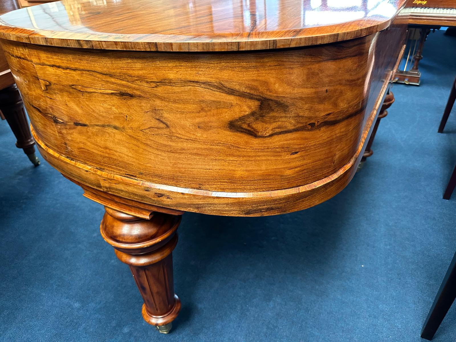 Bluthner VI Grand piano detail photo 10 - Roberts Pianos