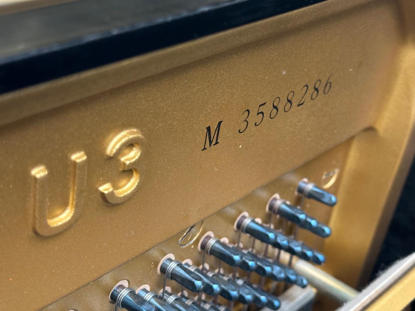 Yamaha U3M Upright piano detail photo 4 - Roberts Pianos