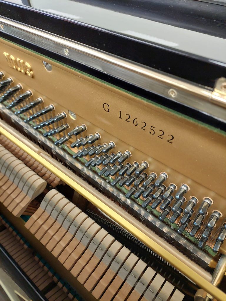 Yamaha U3G Upright piano detail photo 6 - Roberts Pianos