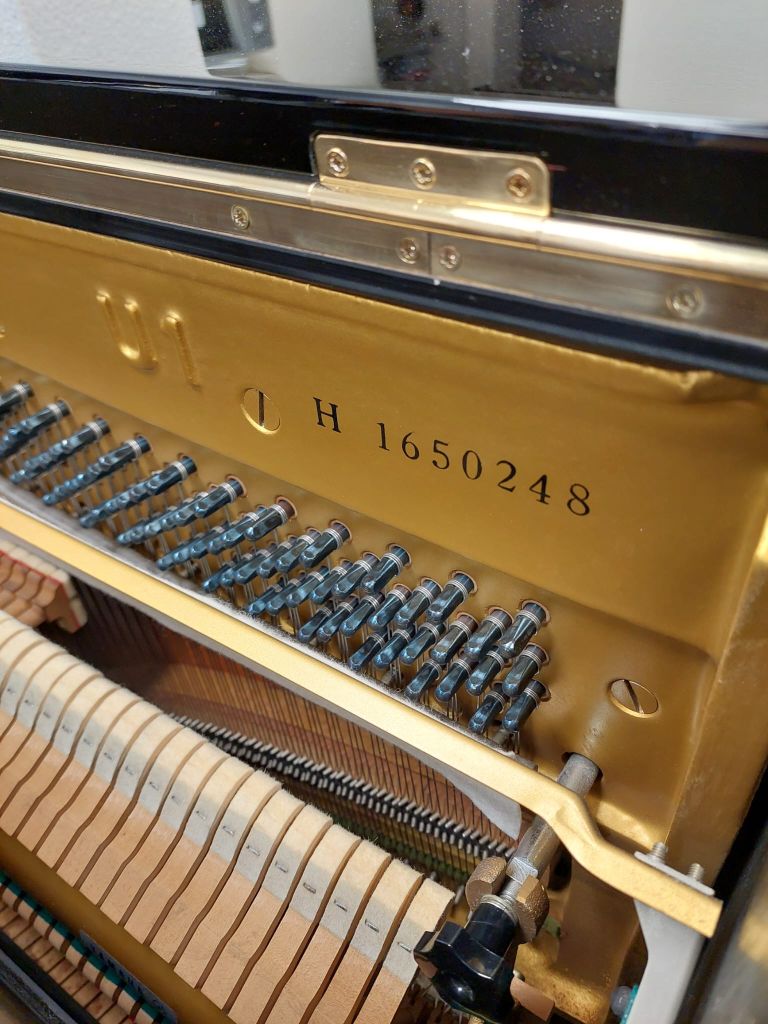 Yamaha U1H Upright piano detail photo 6 - Roberts Pianos