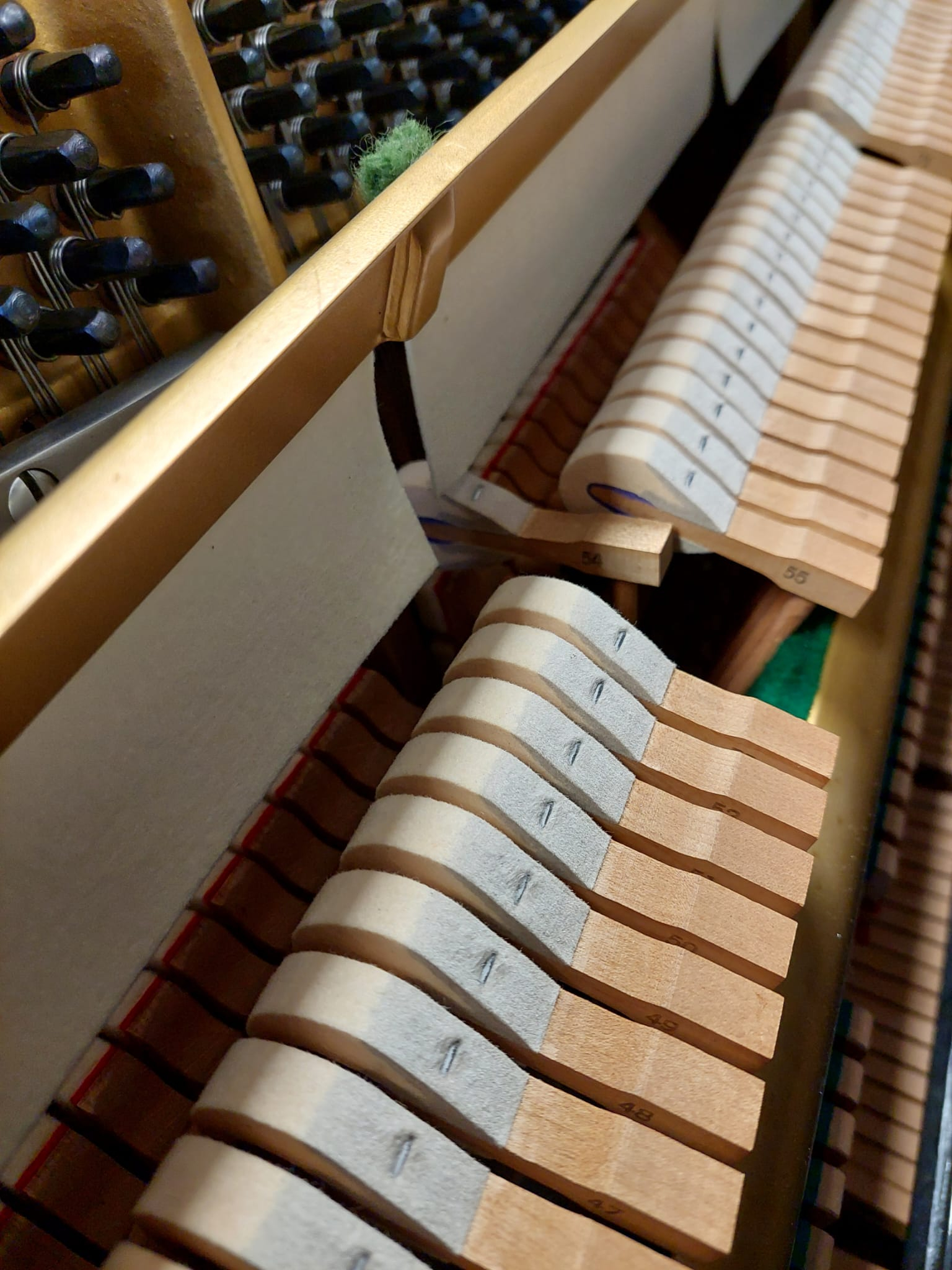 Yamaha U3H Upright piano detail photo 6 - Roberts Pianos