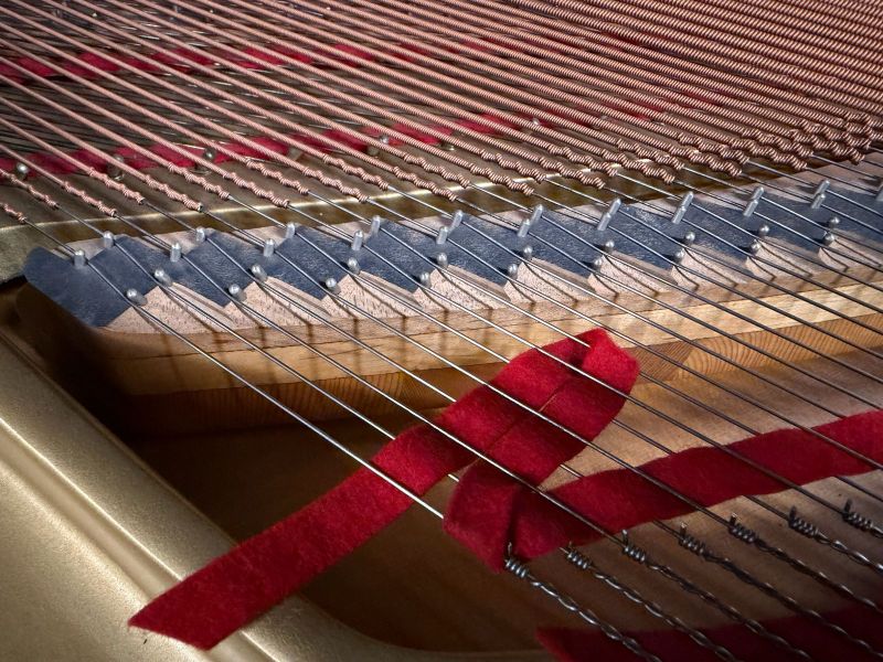 Yamaha G3E Grand piano detail photo 7 - Roberts Pianos