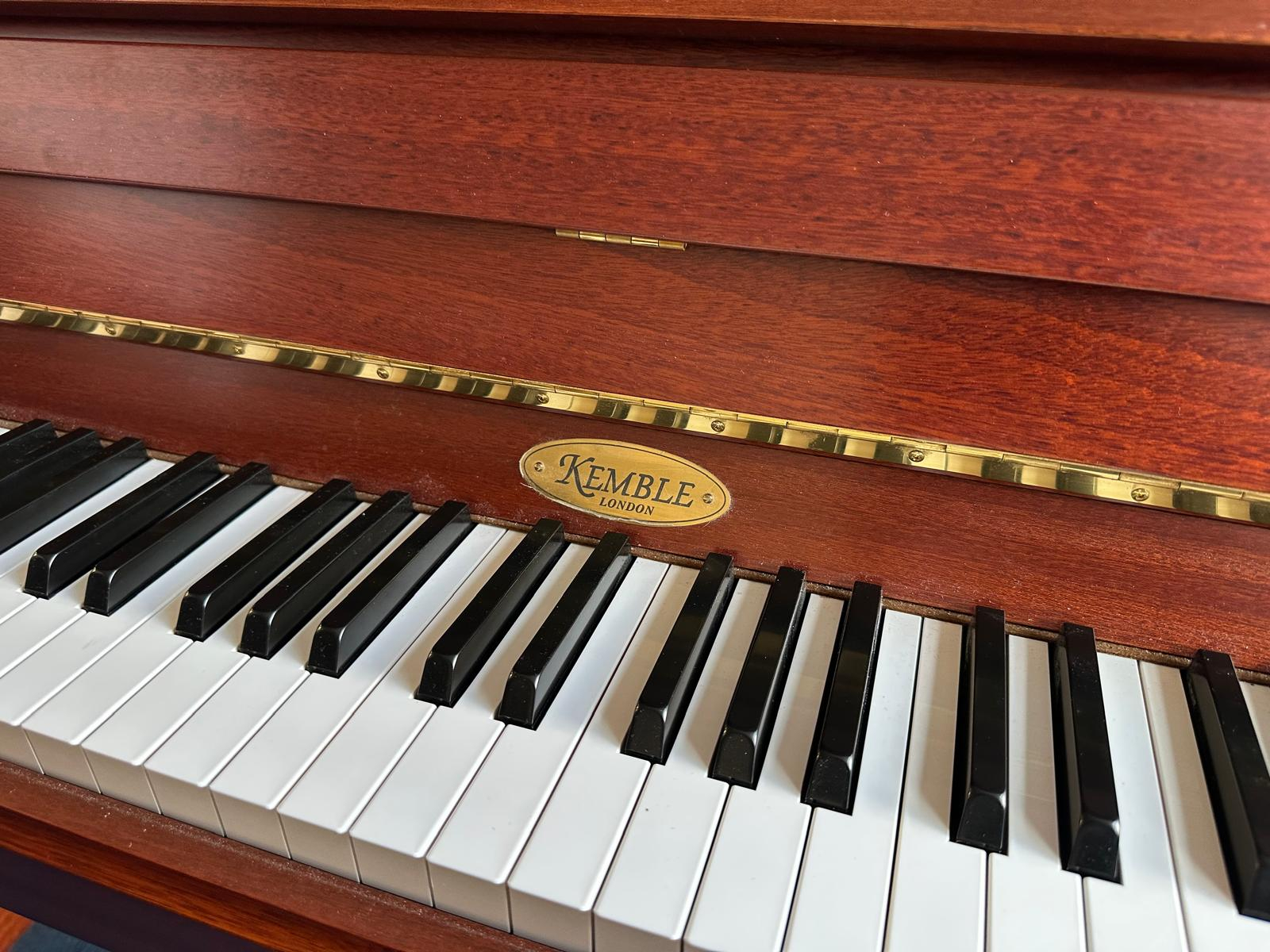 Kemble Oxford Upright piano detail photo 2 - Roberts Pianos