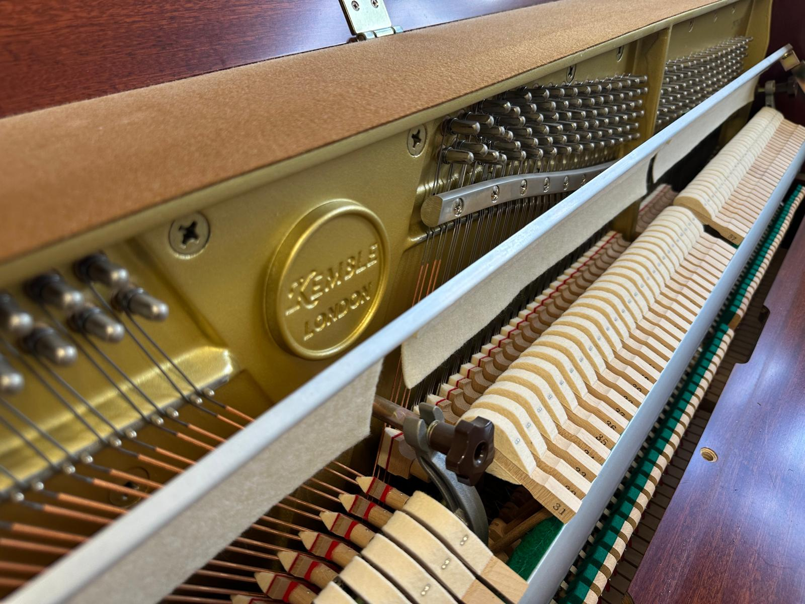 Kemble Oxford Upright piano detail photo 3 - Roberts Pianos