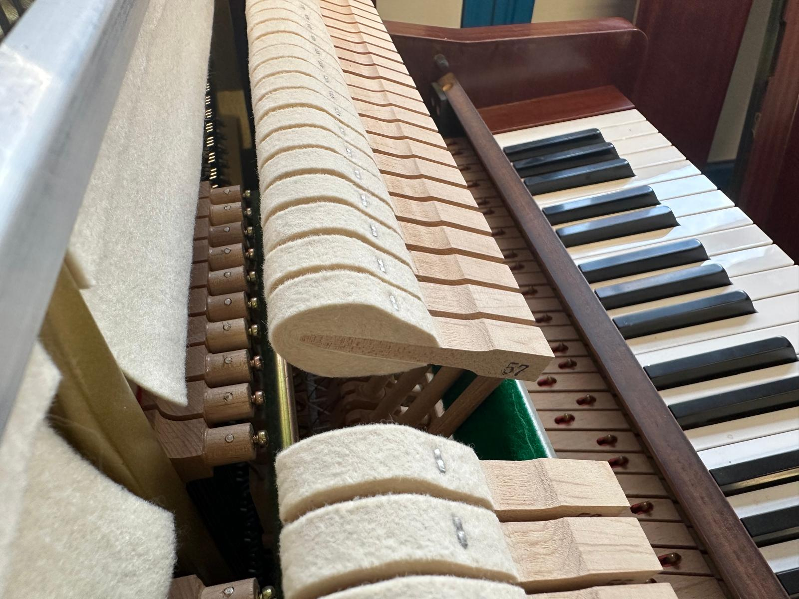 Kemble Oxford Upright piano detail photo 4 - Roberts Pianos